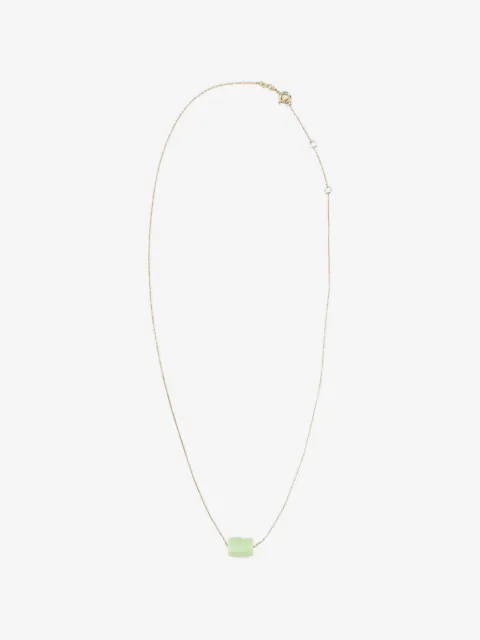 Aliita Deco cilindro chrysoprase cylinder necklace