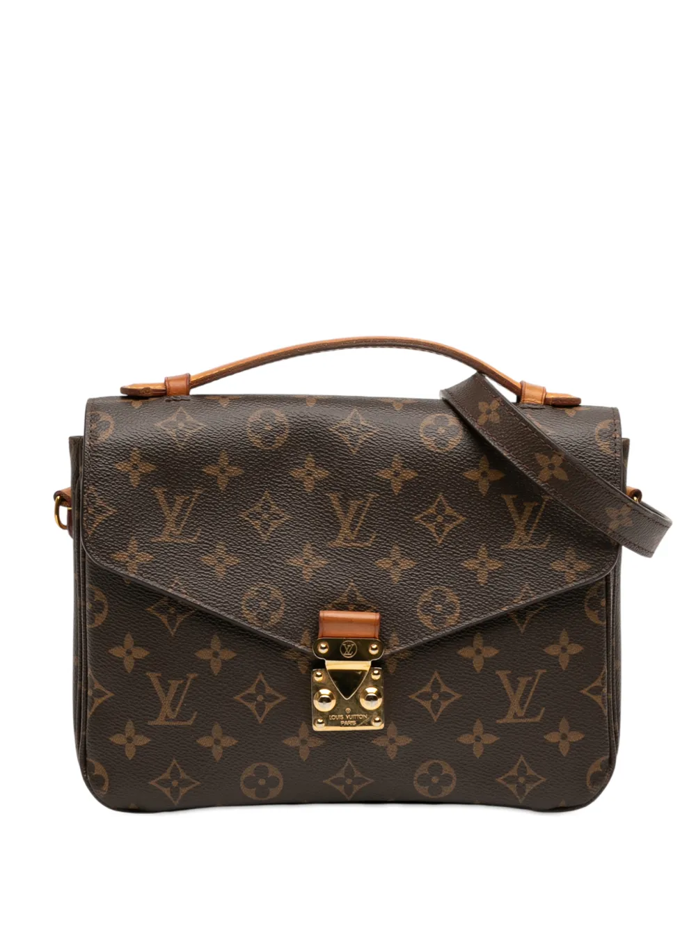 Louis Vuitton Pre-Owned 2016 Monogram Pochette Metis satchel - Marrone