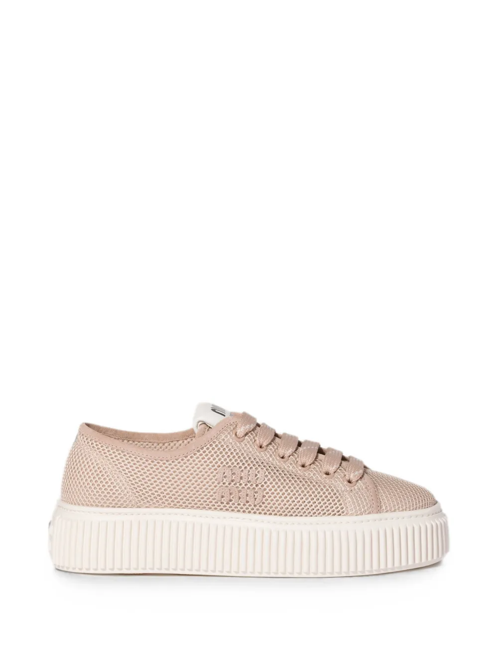 Miu Sneakers van mesh-stof Roze