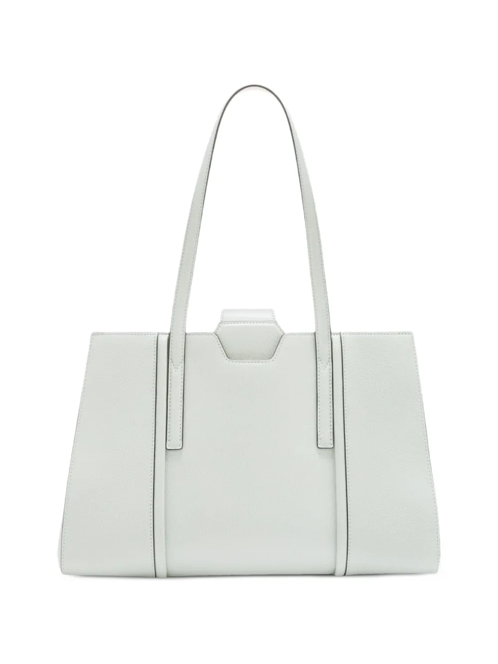Furla Riva shopper van bewerkt leer Groen