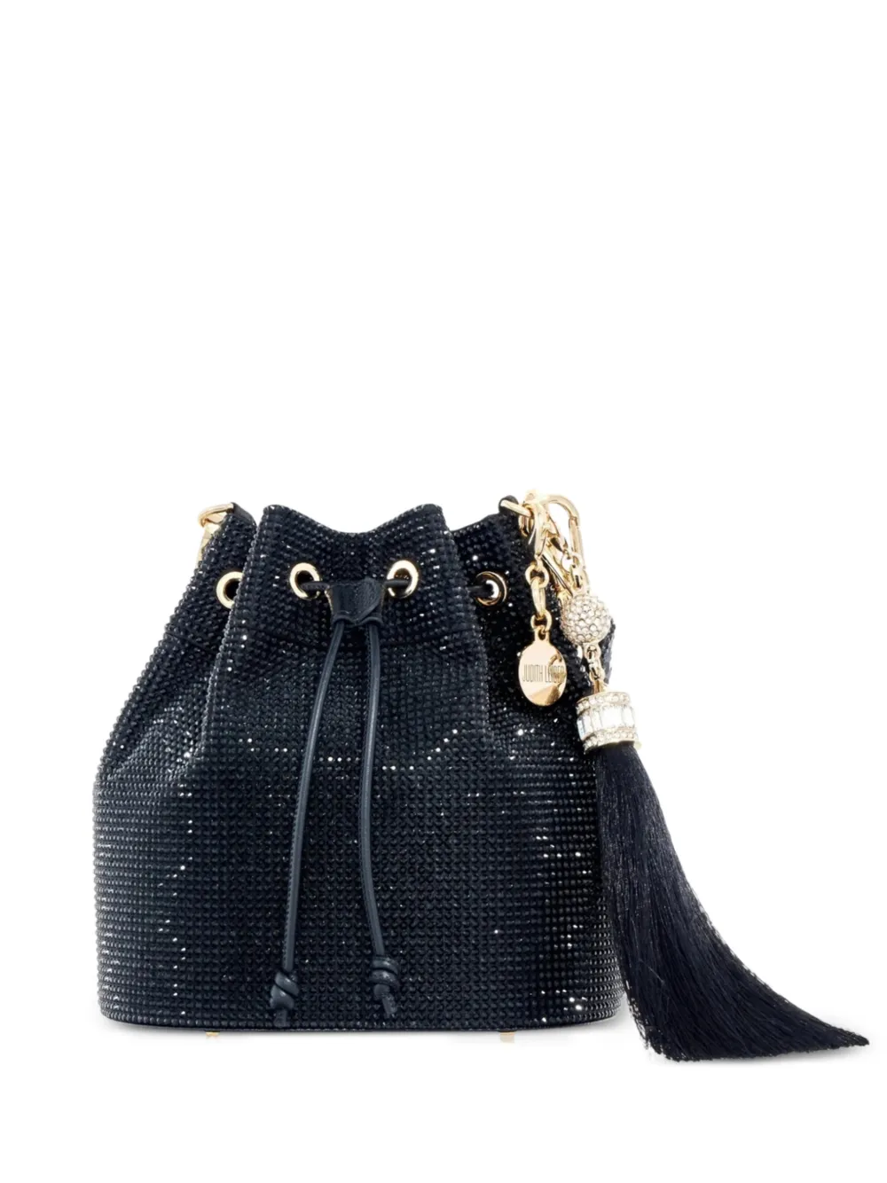 Judith Leiber Piper bucket bag - Nero
