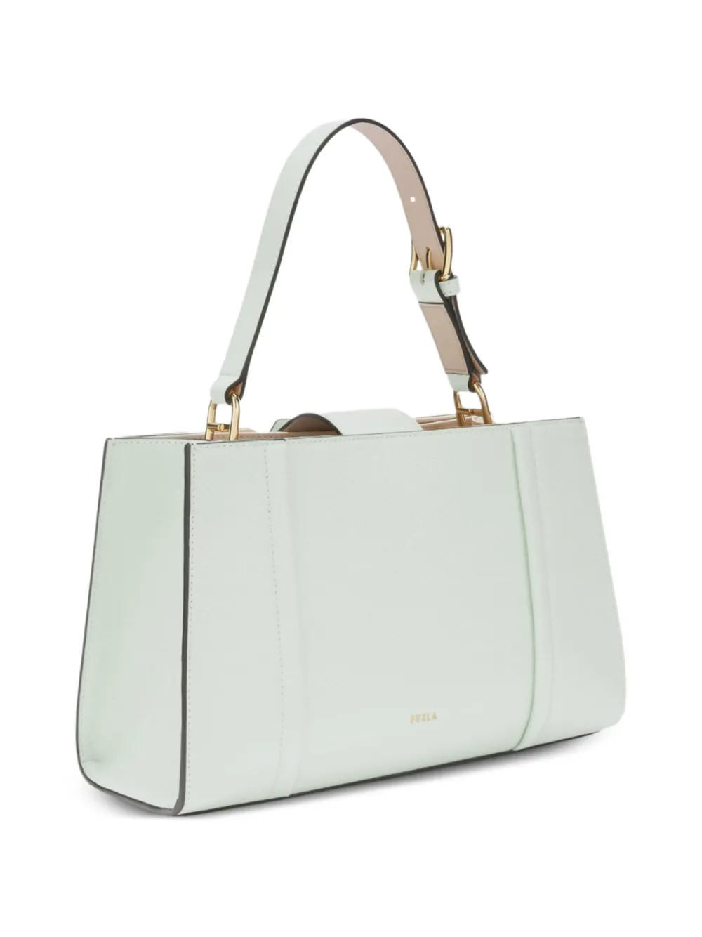 Furla Borsa tote M Riva mini in pelle - Verde