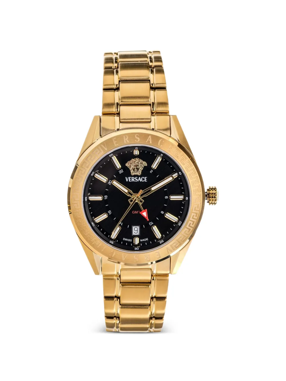 Versace Greca 42mm watch - Black