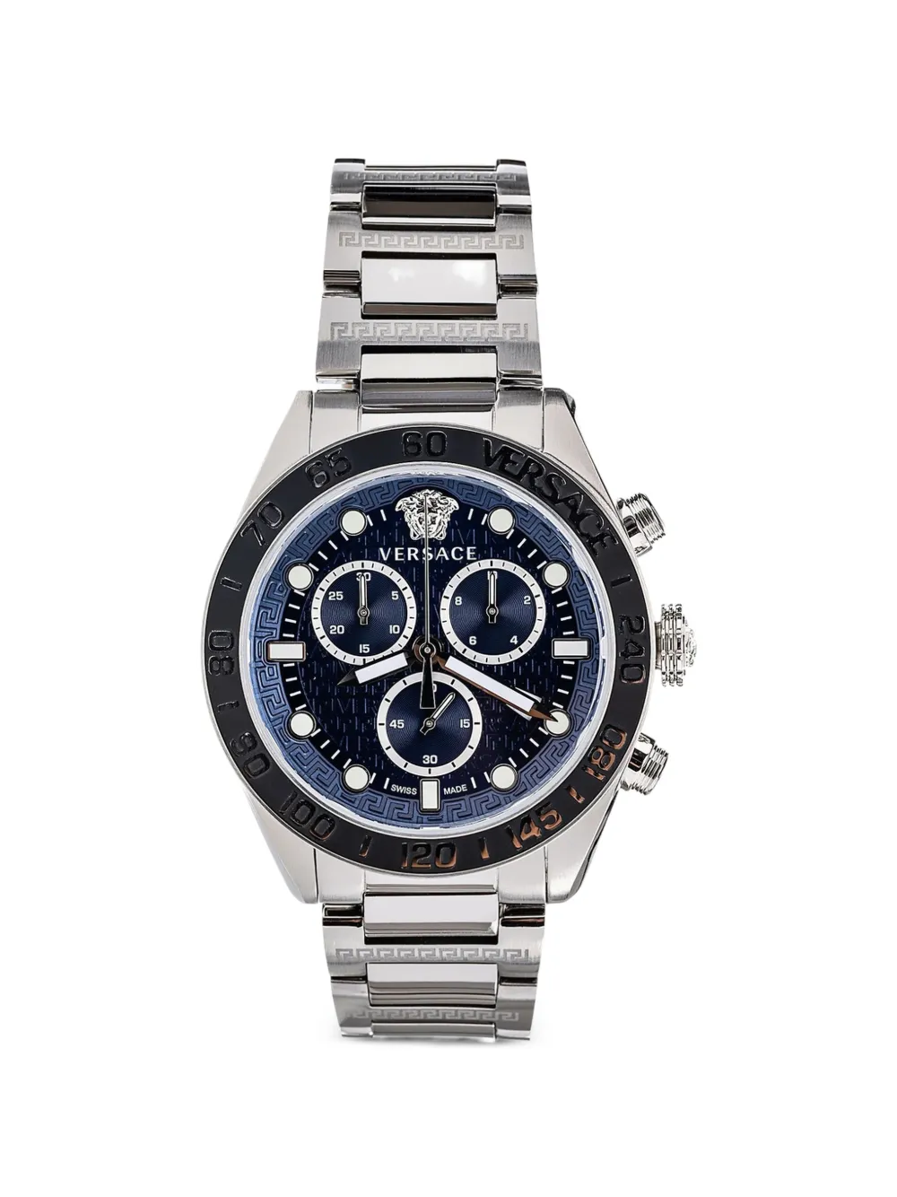 Versace Greca Dome 43mm watch - Blu