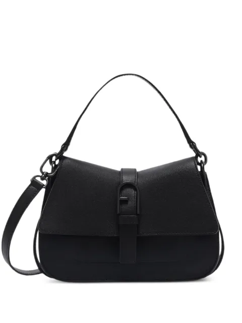 Furla bolsa de hombro Flow mini con placa del logo