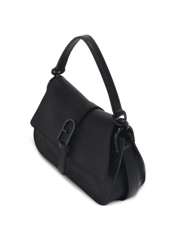 Furla Flow レザーショルダーバッグ ミニ | ブラック | FARFETCH JP