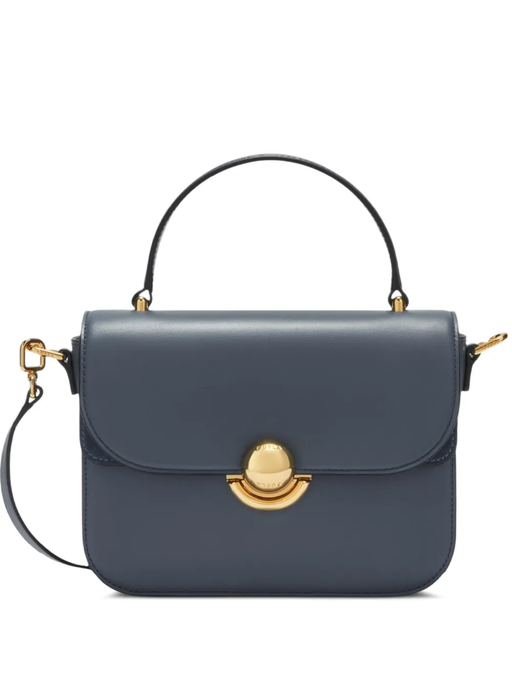 Furla Sfera kleine leren shopper Blauw
