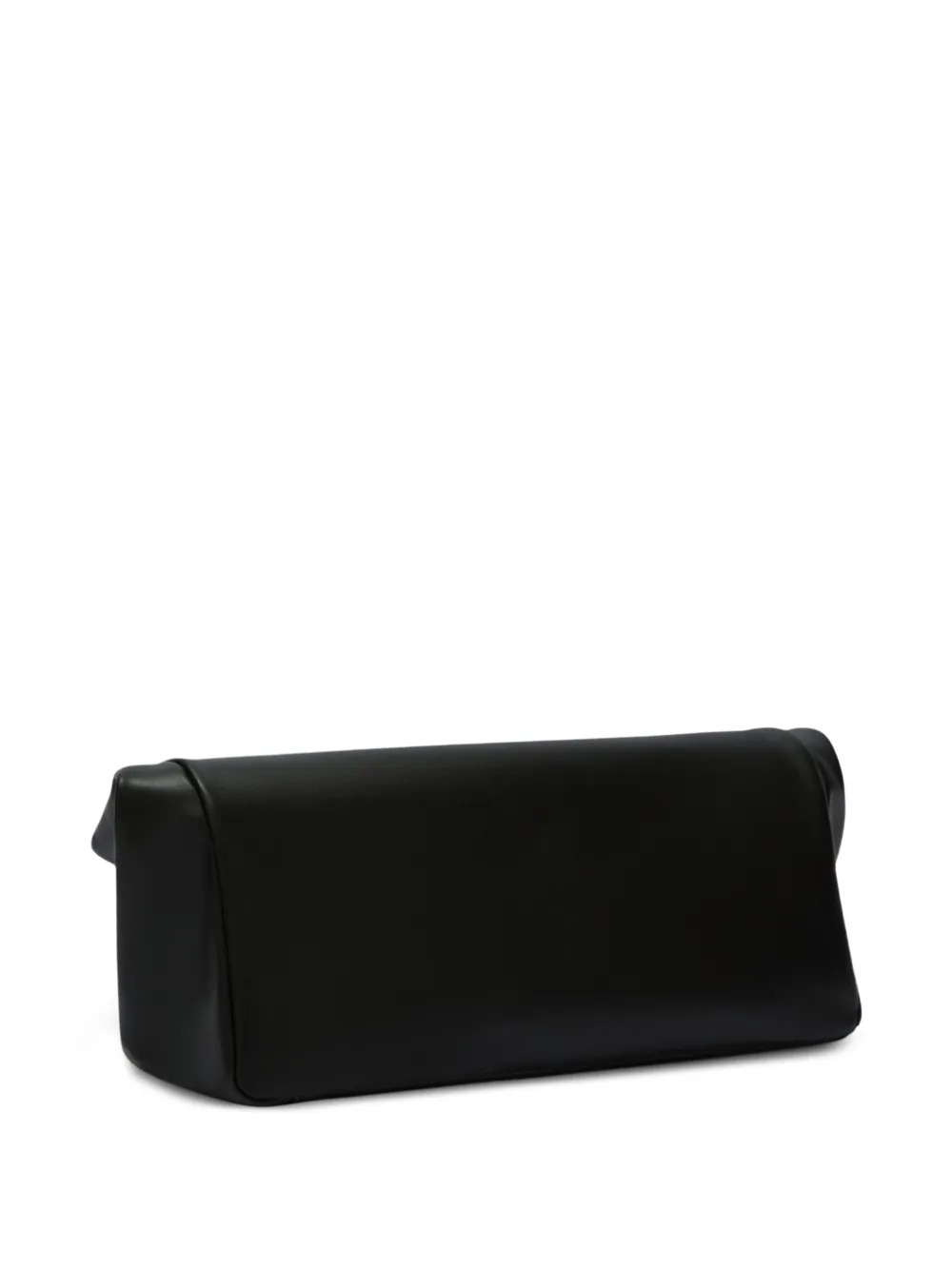 Furla Sfera Soft clutch met bolvormige gesp en gegraveerd logo Zwart
