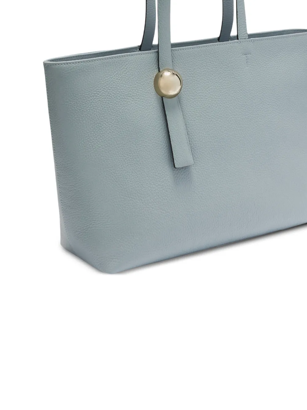Furla Bewerkte shopper met gegraveerd logo Blauw