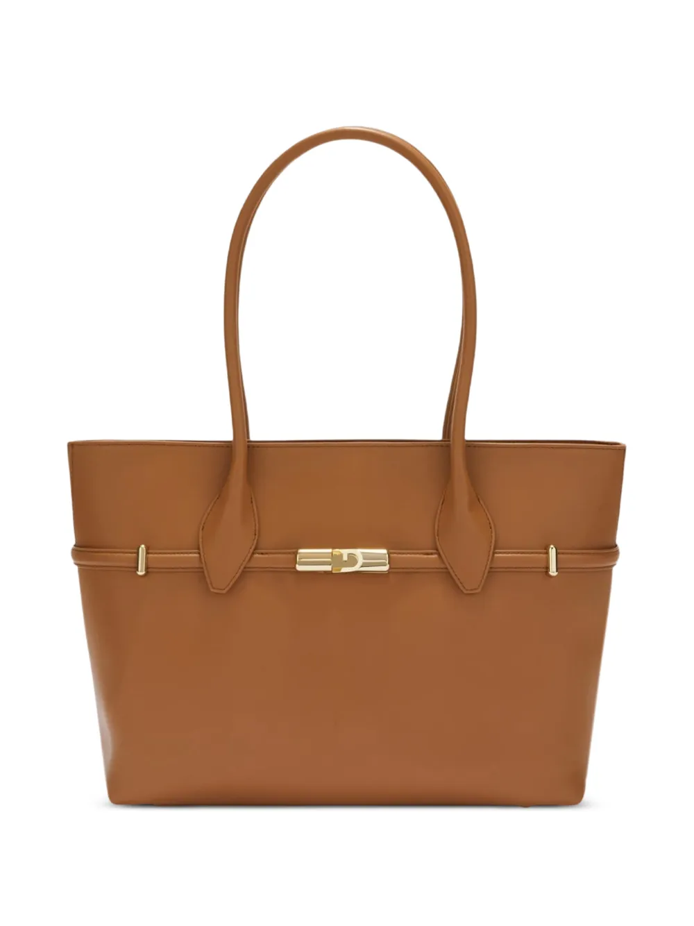 Furla Borsa tote con chiusura a girello - Marrone
