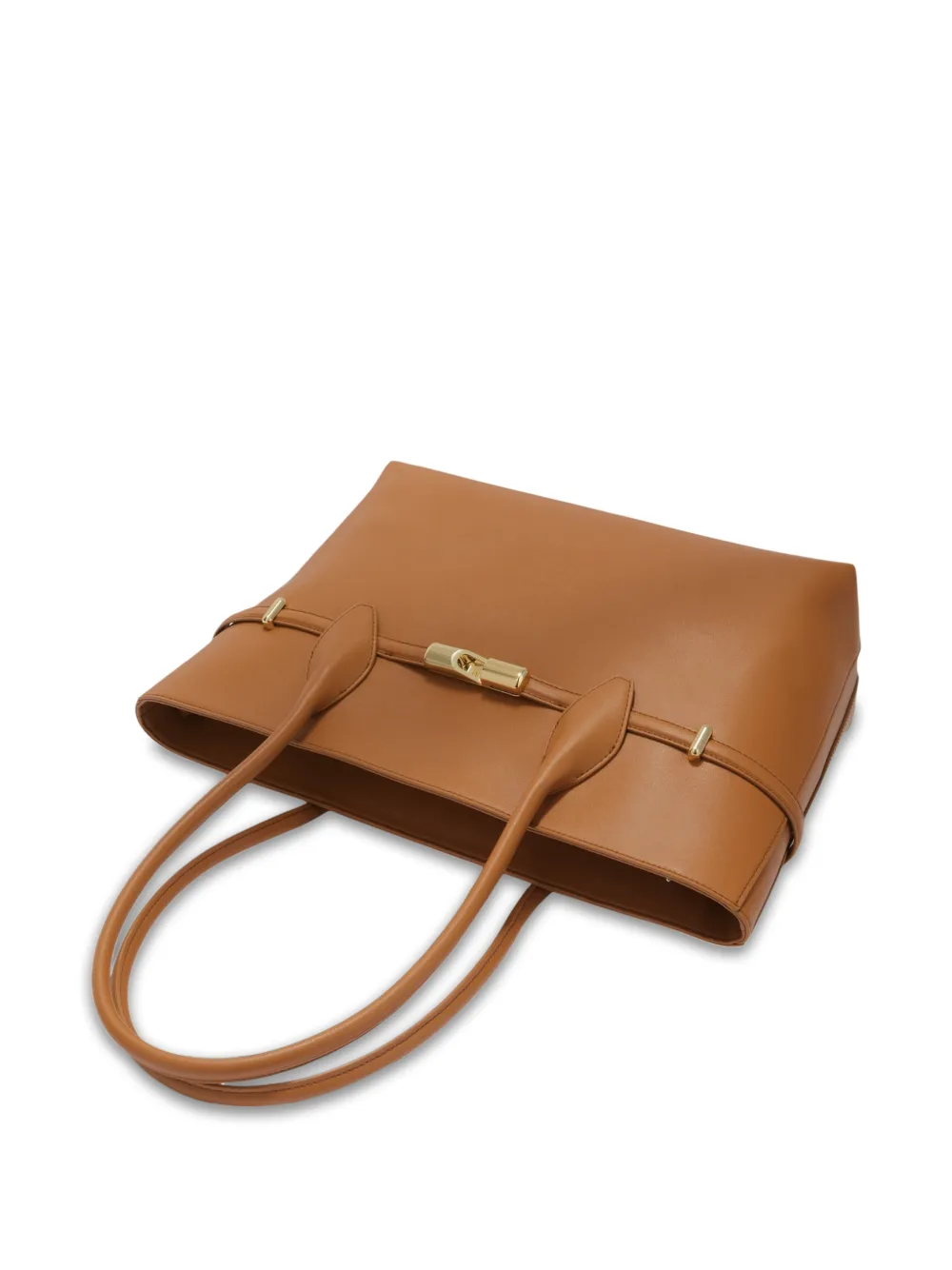 Furla Shopper met draaislot Bruin