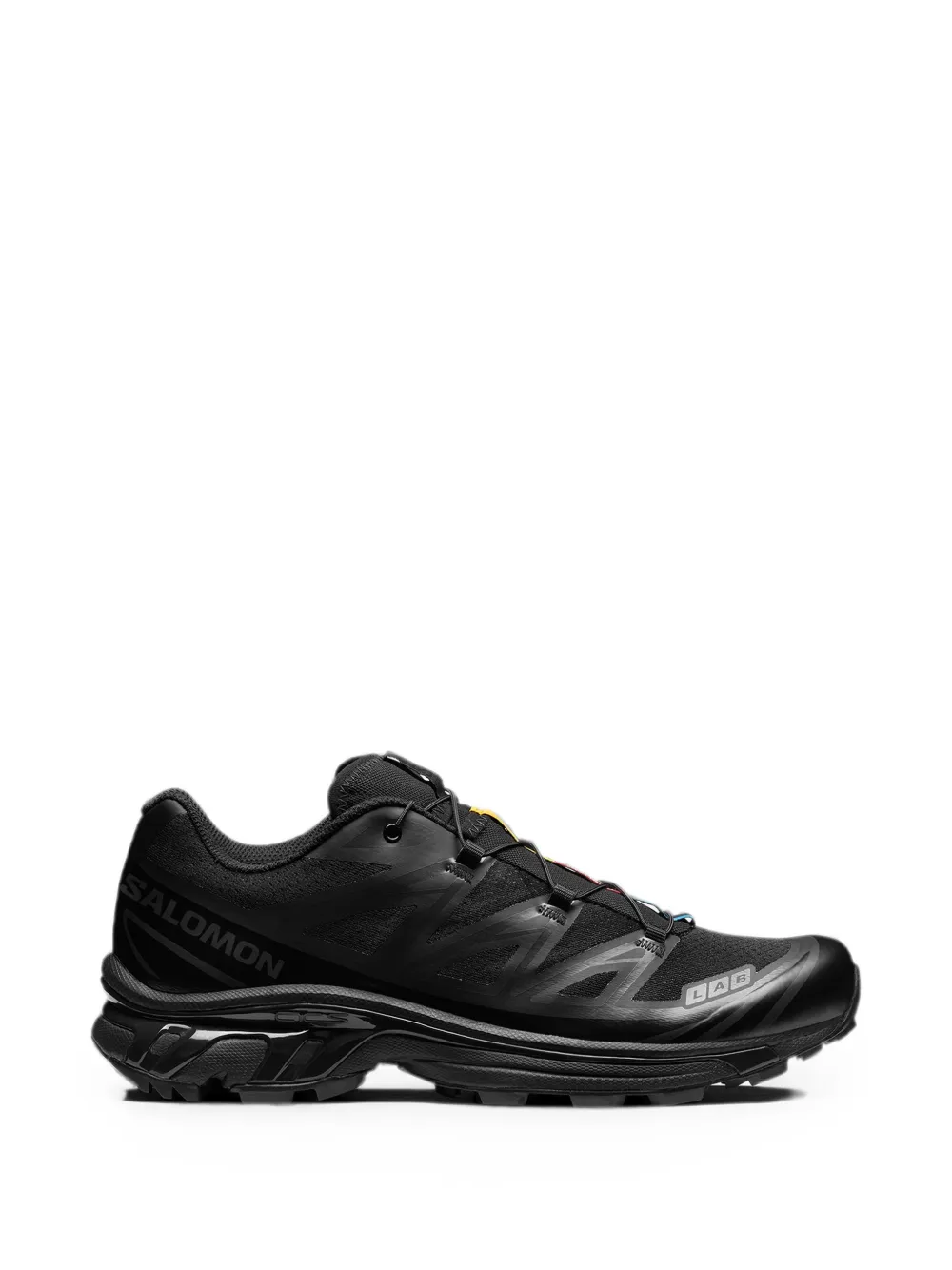 Salomon XT-6 panelled sneakers - Nero