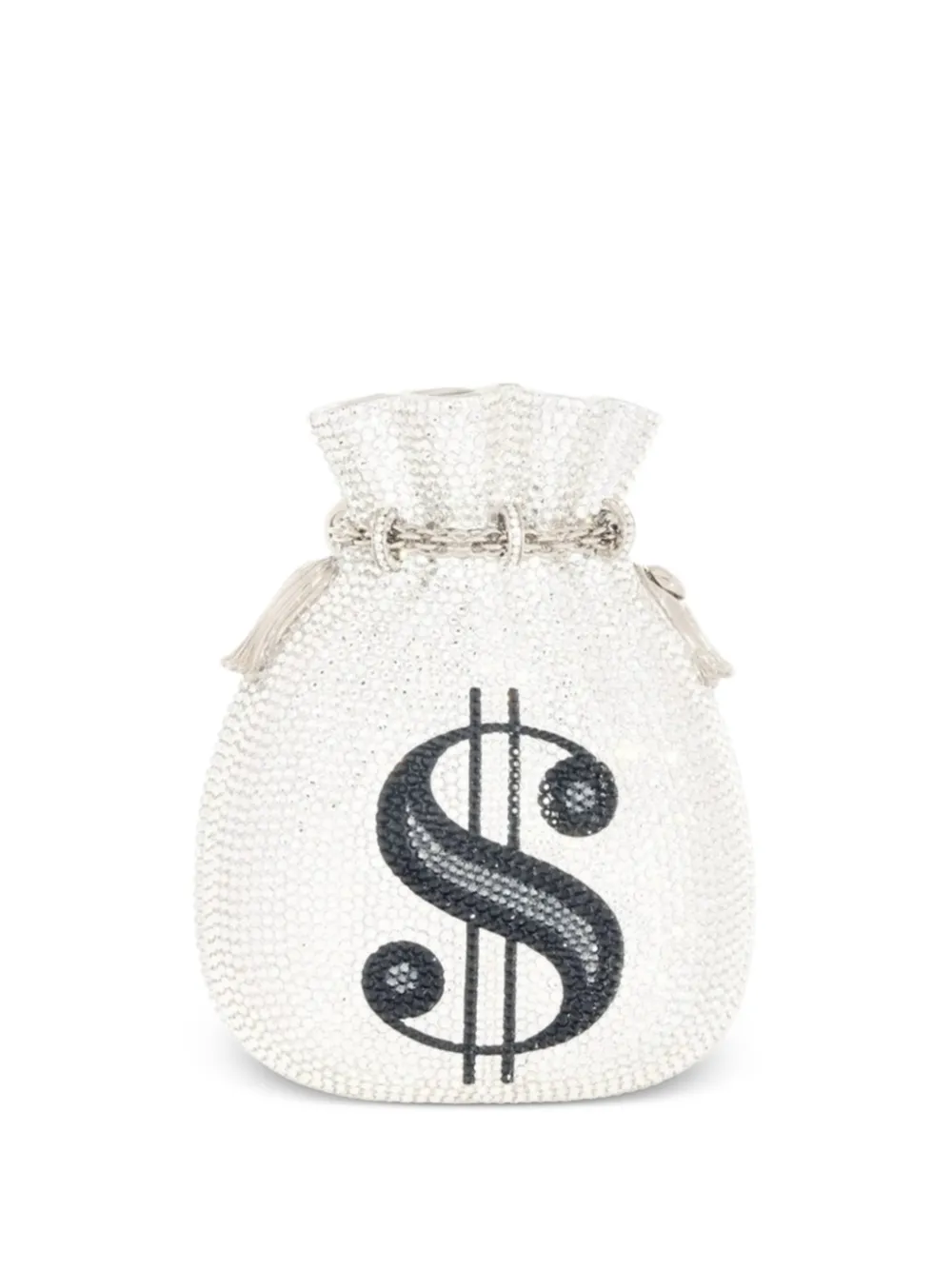 Judith Leiber Clutch con decorazione - Bianco