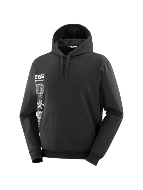 Salomon graphic-print drawstring hoodie