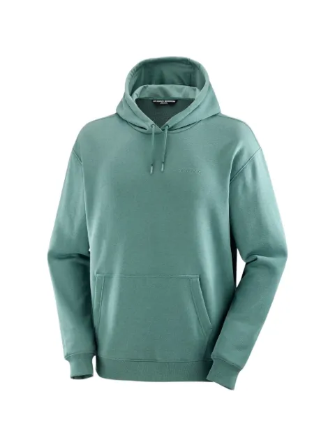 Salomon logo-embroidered drawstring hoodie