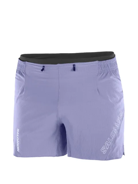 Salomon bermudas con logo estampado