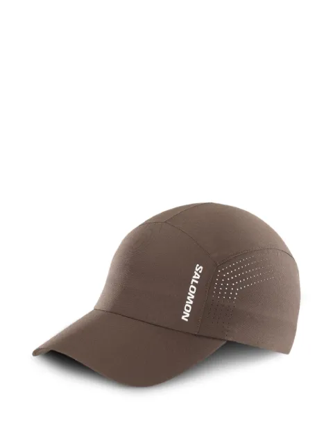 Salomon SHKout perforated logo-print cap