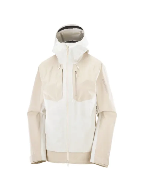 Salomon chaqueta con capucha y diseño colour block