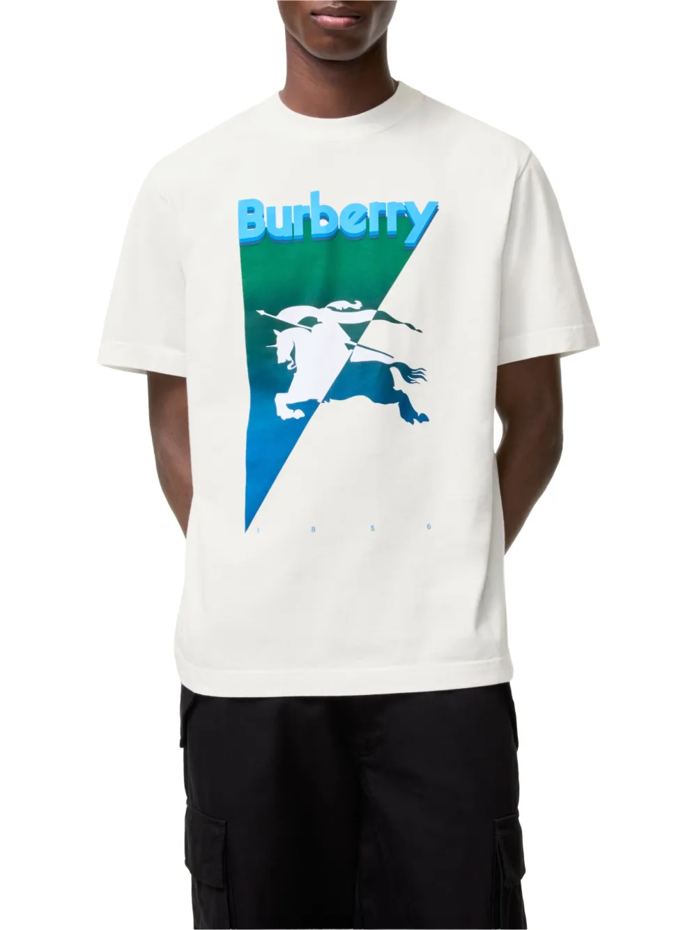 Burberry EKD katoenen T-shirt Beige