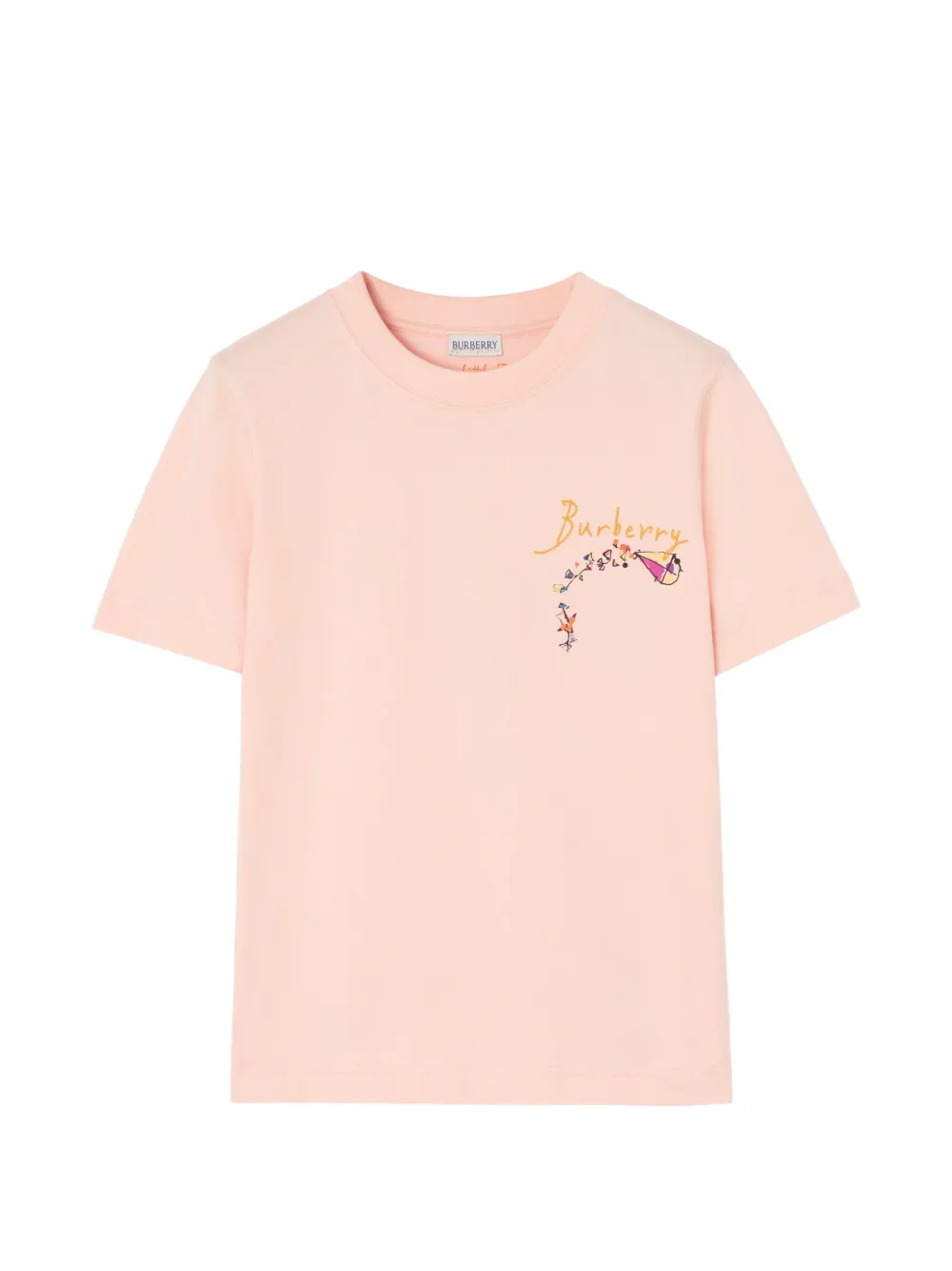 Burberry Brave Little Tree cotton T-shirt - Rosa