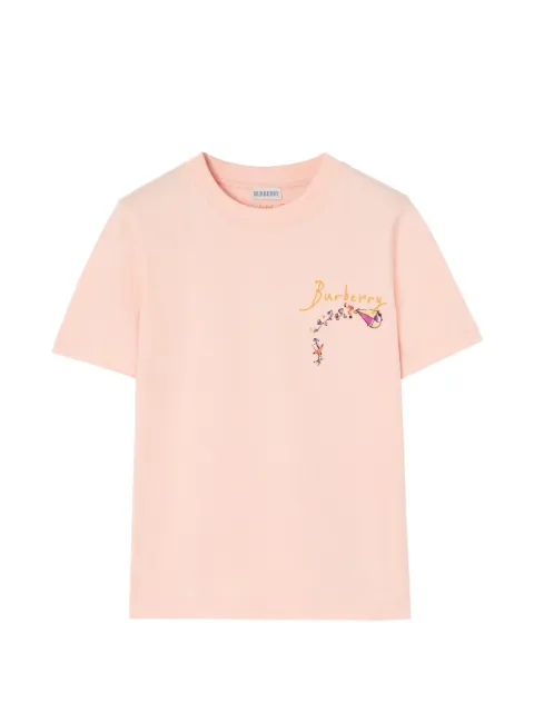 Burberry Brave Little Tree cotton T-shirt