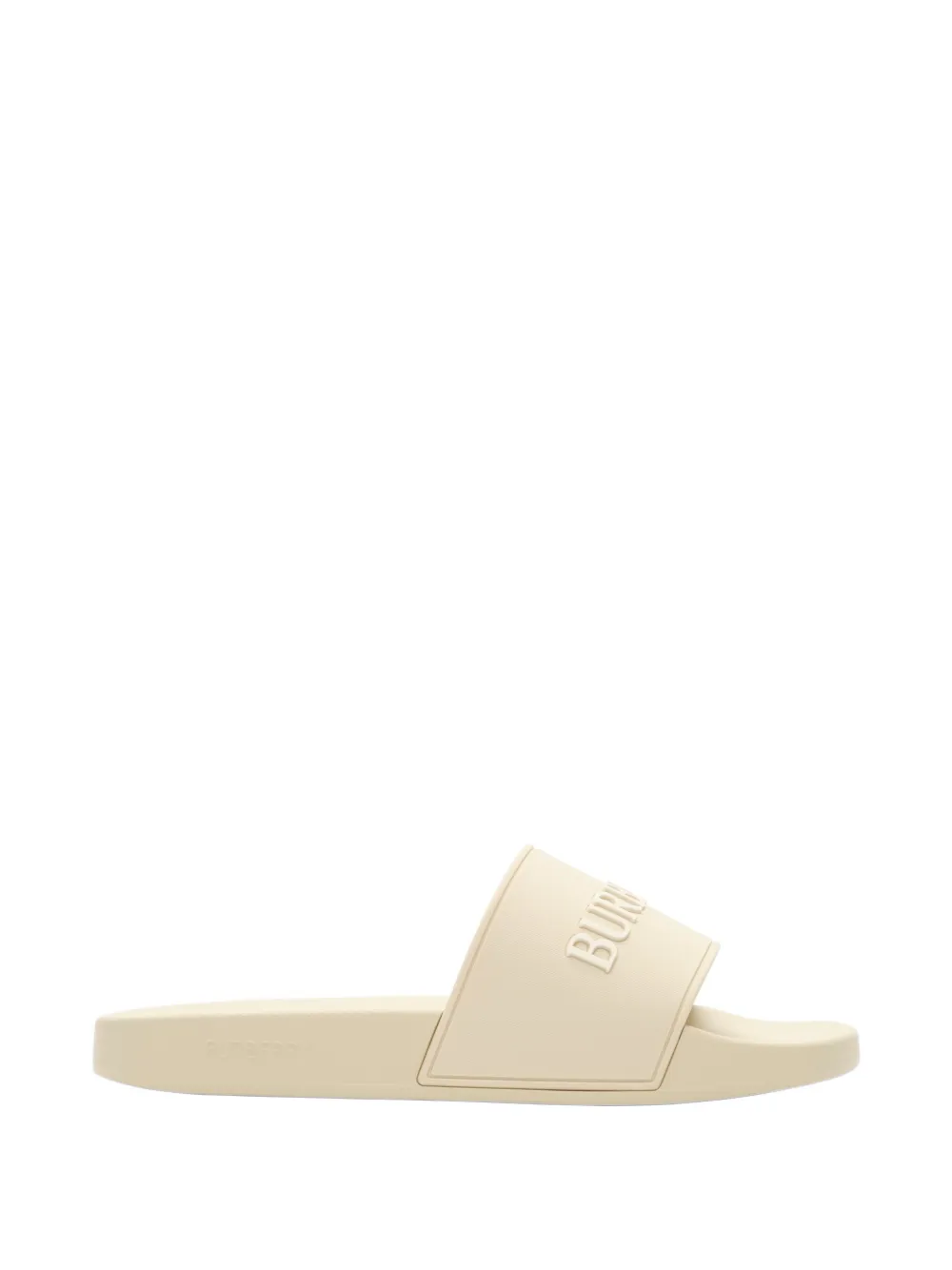 Burberry Slippers met logo Beige