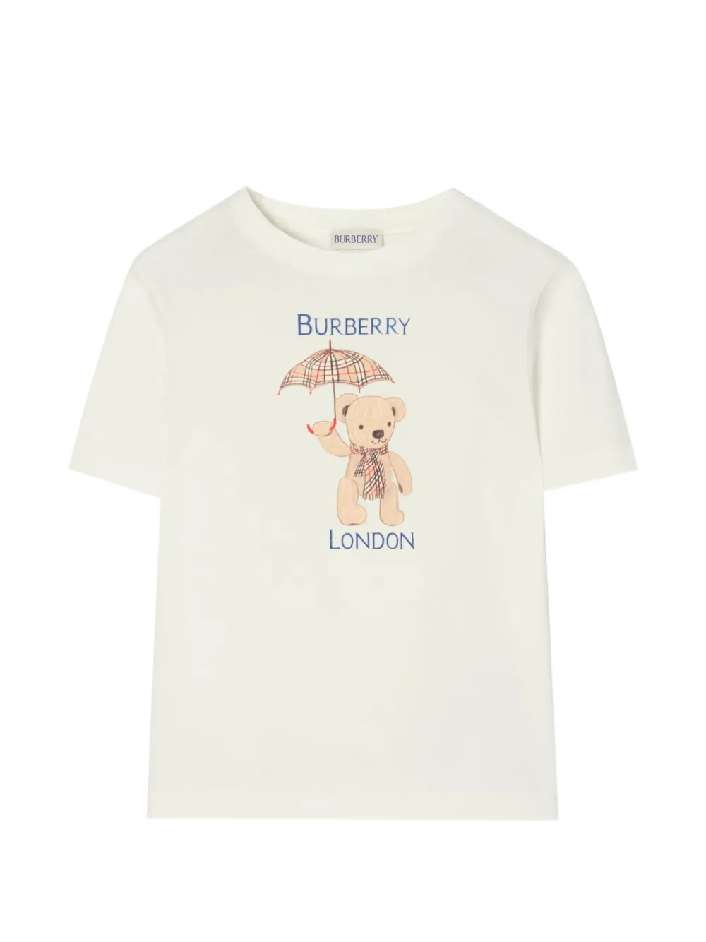 Burberry Kids London Bear cotton T-shirt - Weiß