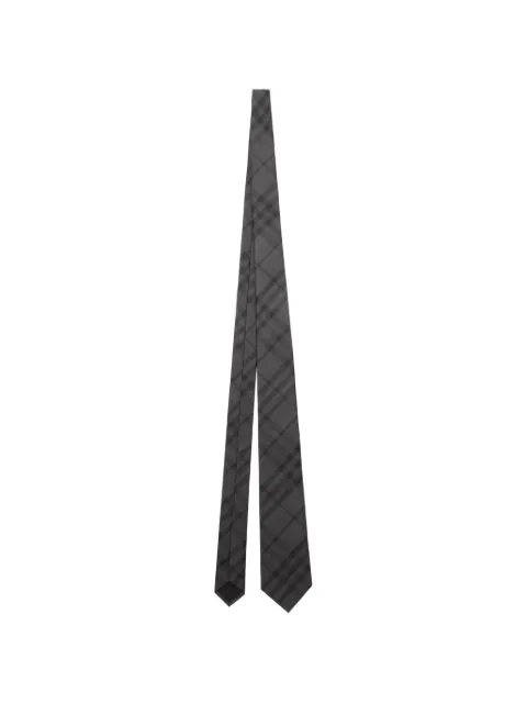 Burberry Check silk tie
