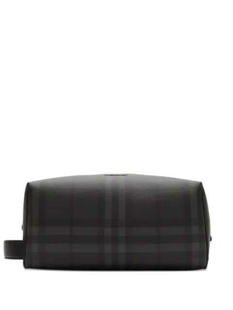 Burberry City Check travel pouch
