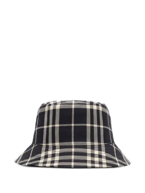 Burberry Check cotton bucket hat