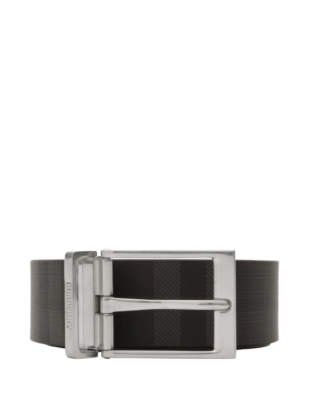 Burberry reversible Check belt - Schwarz