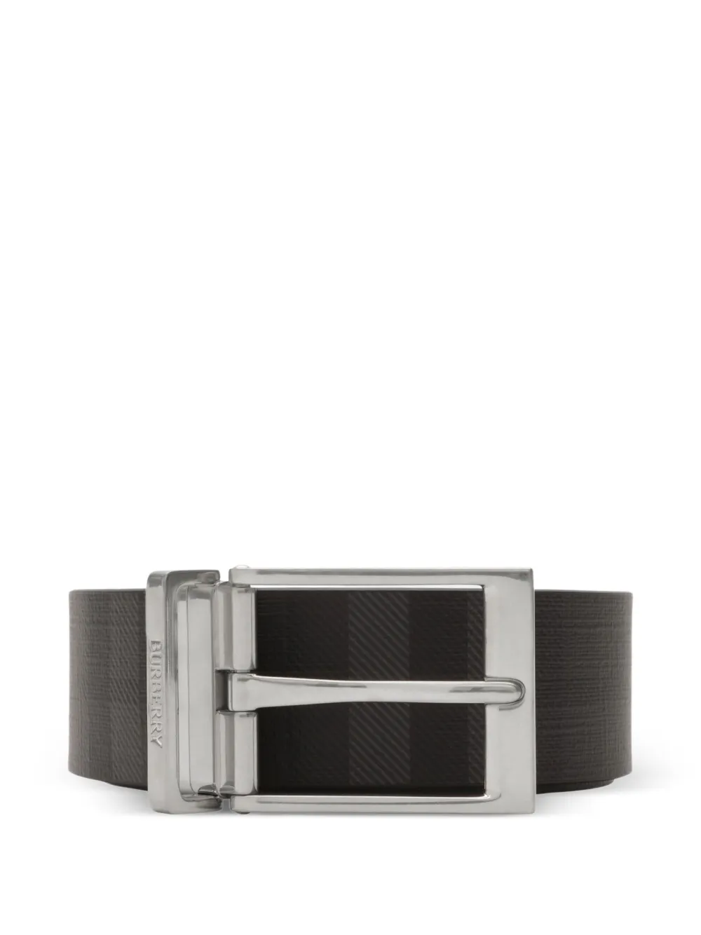 Burberry reversible Check belt - Nero