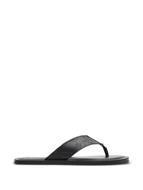 Burberry sandalias Pavilion a cuadros