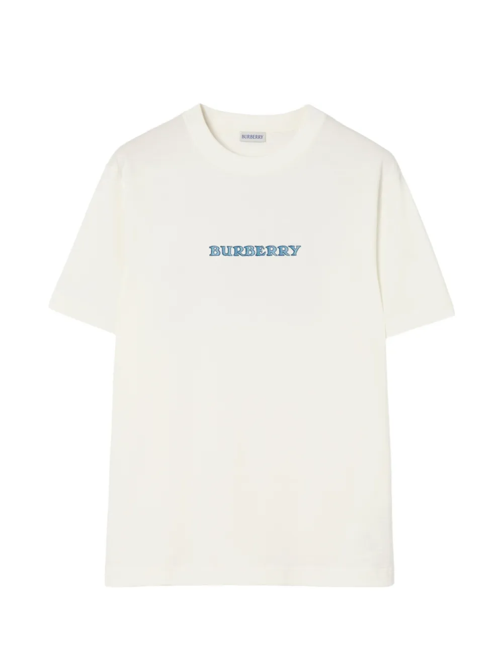 Burberry heritage logo cotton T-shirt - Nude