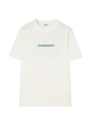 Burberry fox-print Cotton T-shirt | Brown | FARFETCH