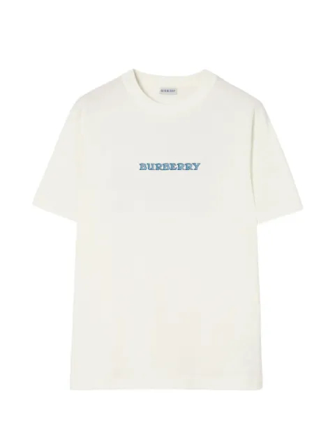 Burberry heritage logo cotton T-shirt
