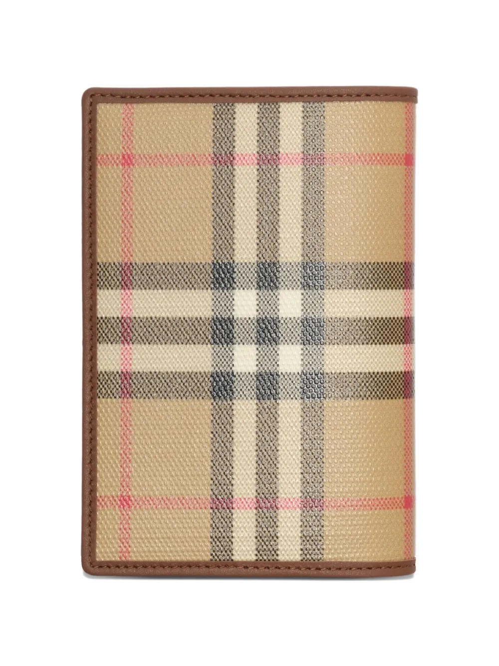 Burberry Geruite pasjeshouder Beige
