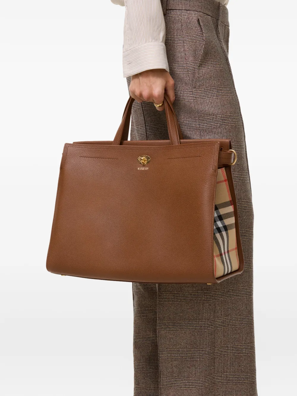Burberry Medium Cotswolds shopper Bruin