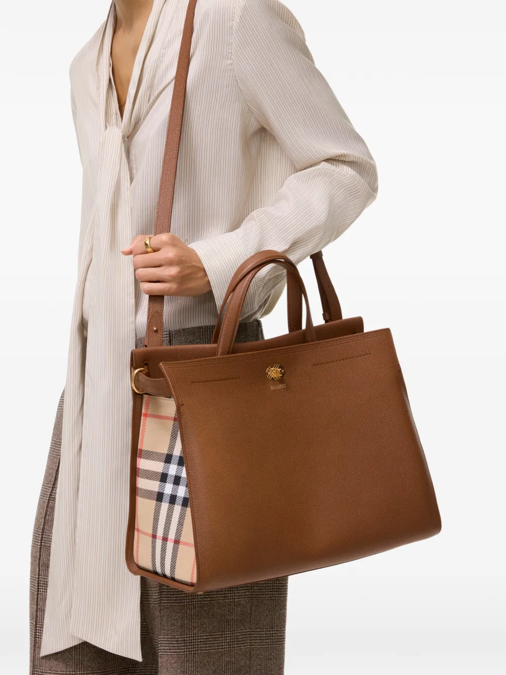 Burberry Medium Cotswolds shopper Bruin