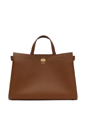 Prada スエードハンドバッグ M | ブラウン | FARFETCH JP