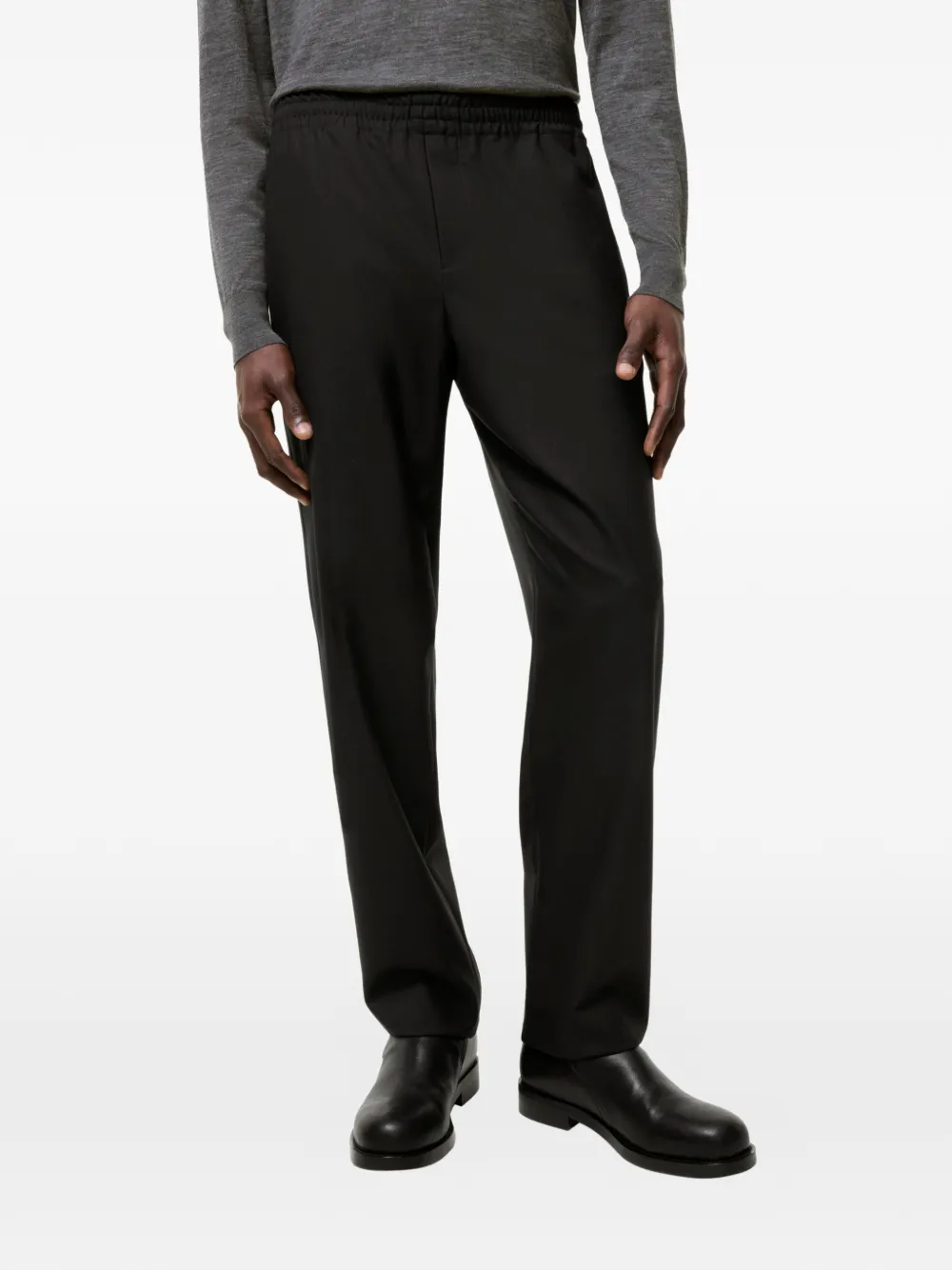 Burberry Wollen trainingsbroek Zwart
