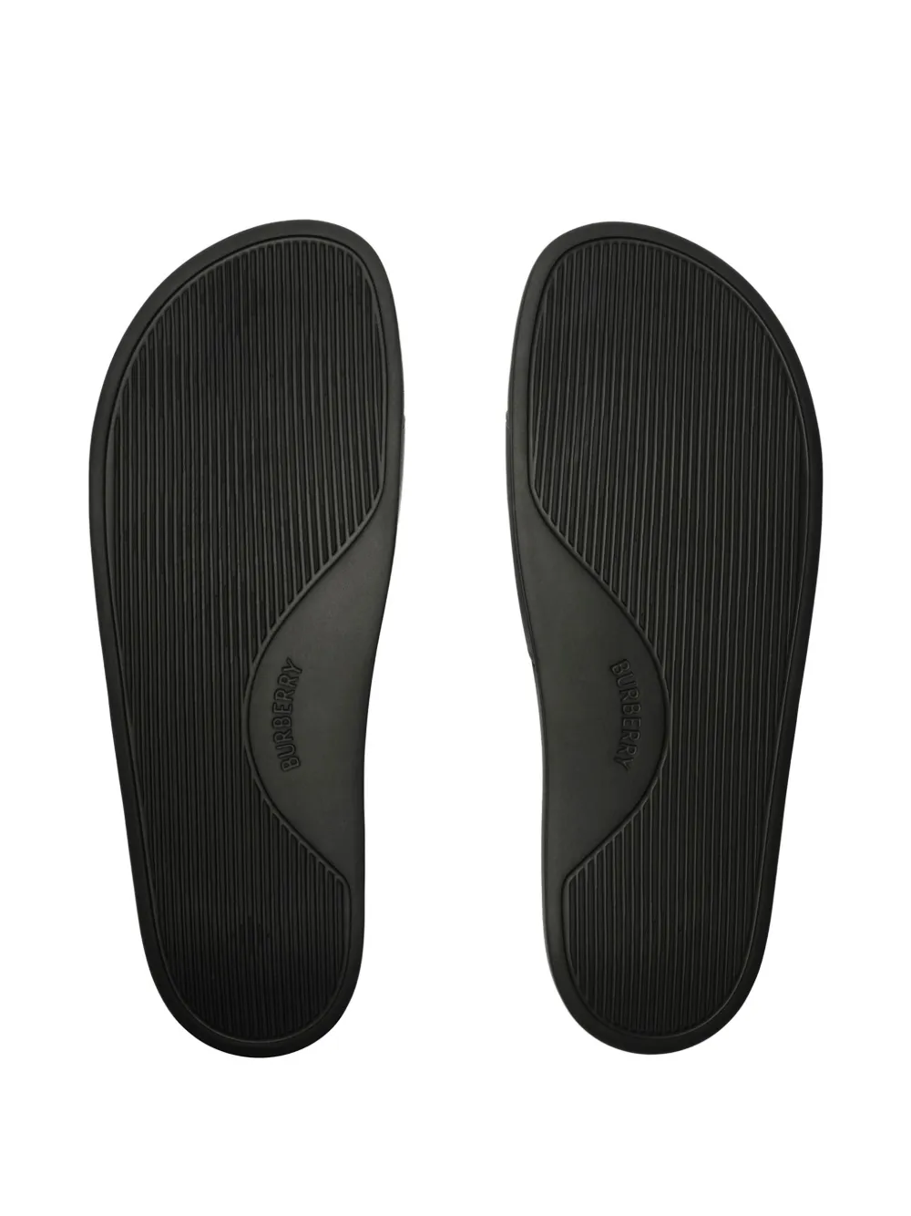 Burberry Check slides Blauw
