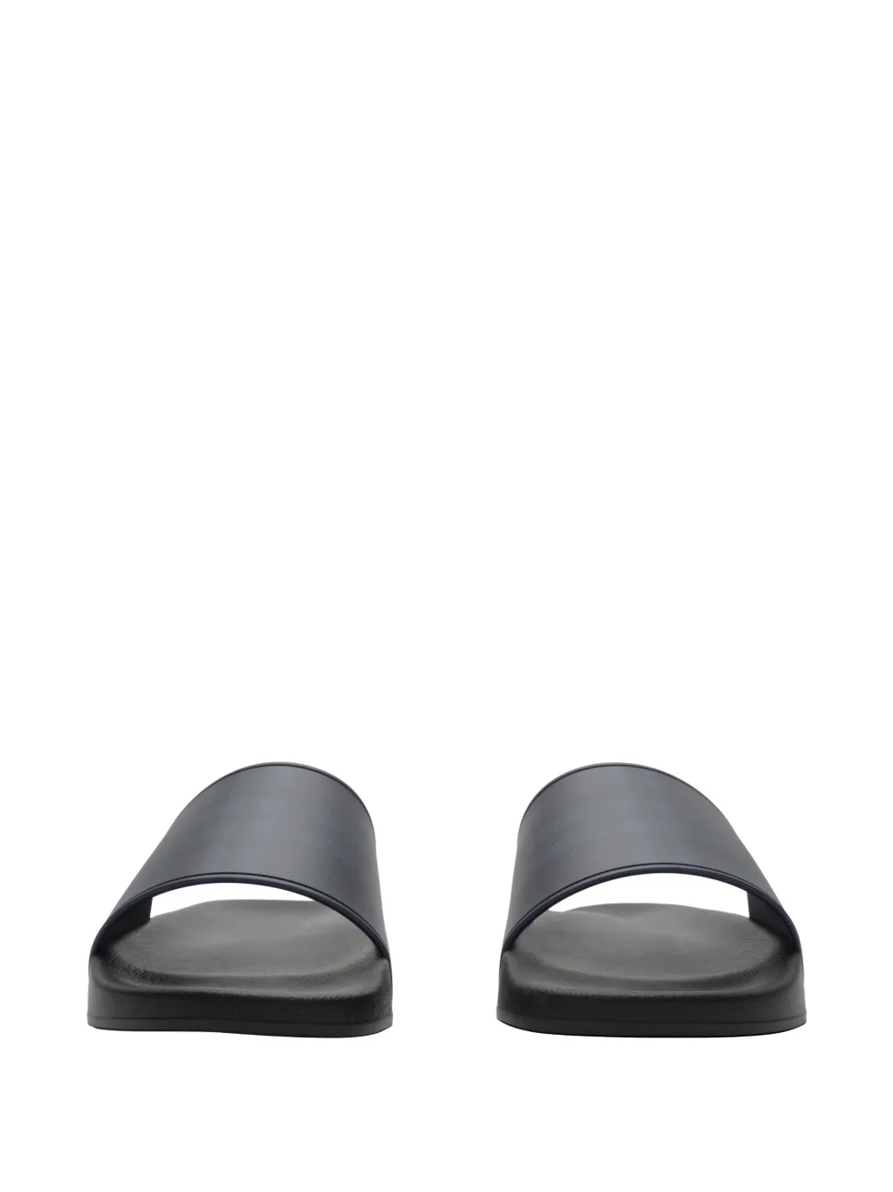 Burberry Check slides Blauw