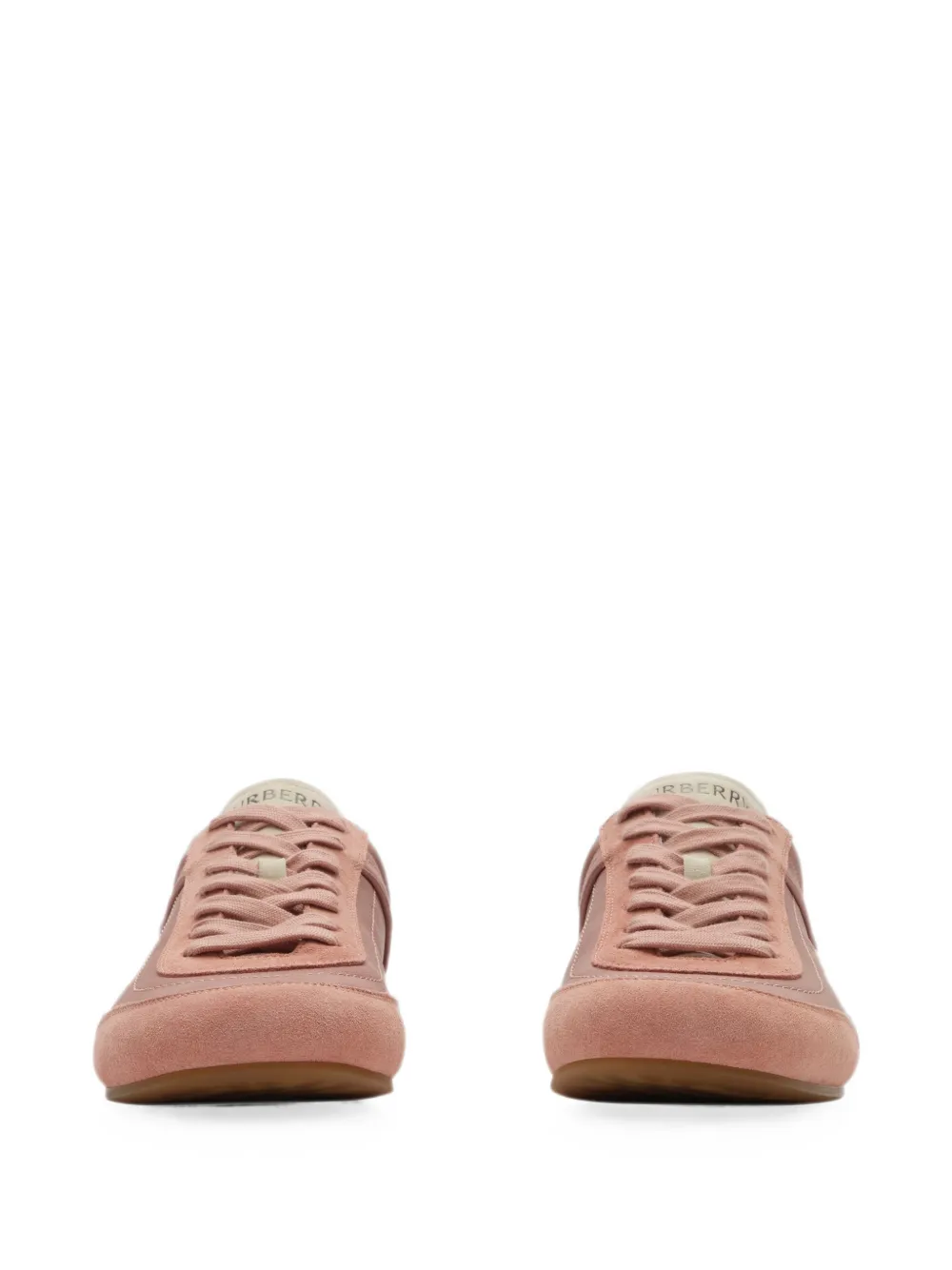 Burberry leather Knight Runner sneakers Roze