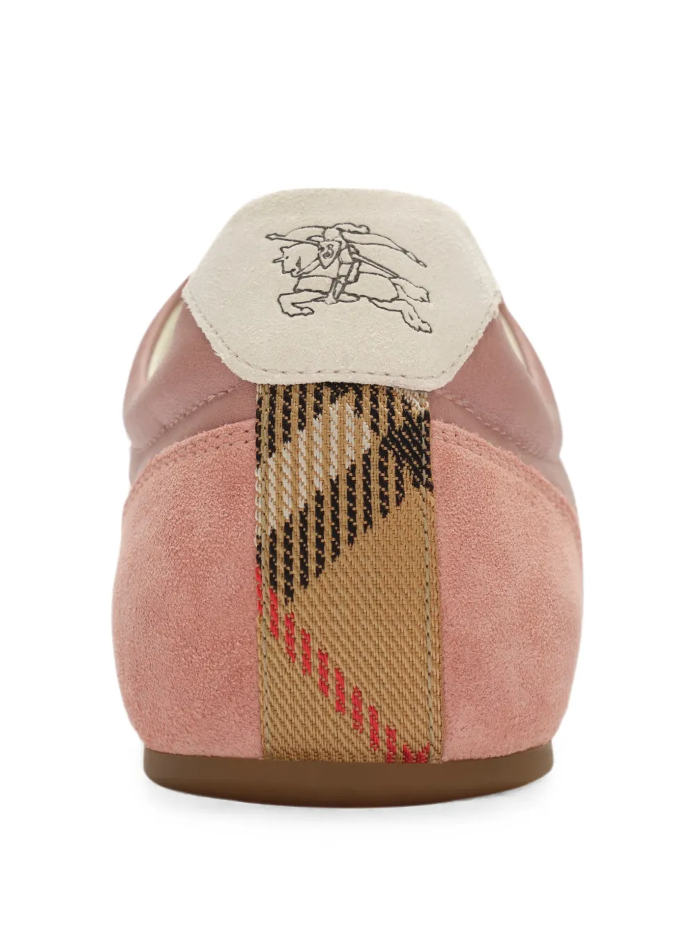Burberry leather Knight Runner sneakers Roze