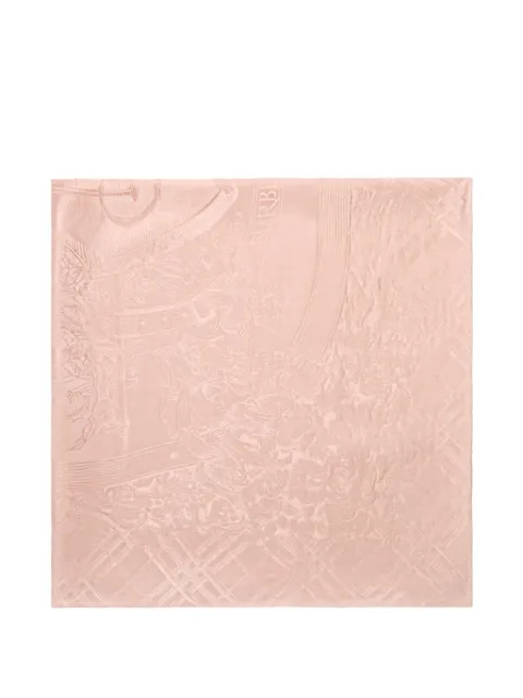 Burberry Floral Crest silk scarf