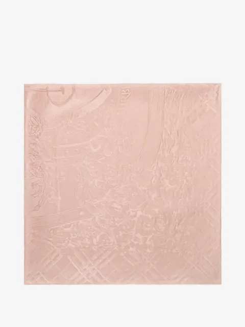 Burberry Floral Crest silk scarf