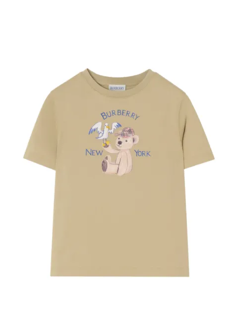 Burberry Kids New York Bear graphic-print T-shirt