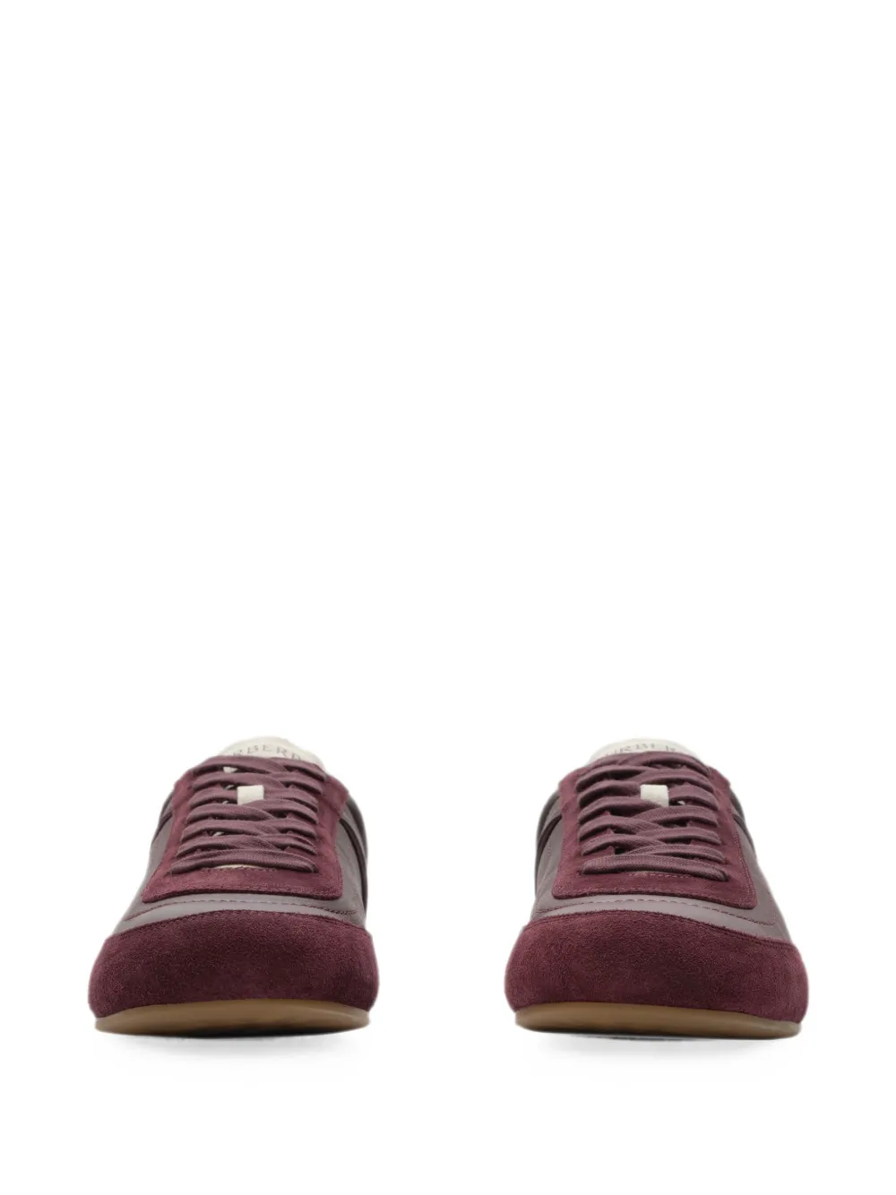 Burberry leather Knight Runner sneakers Paars