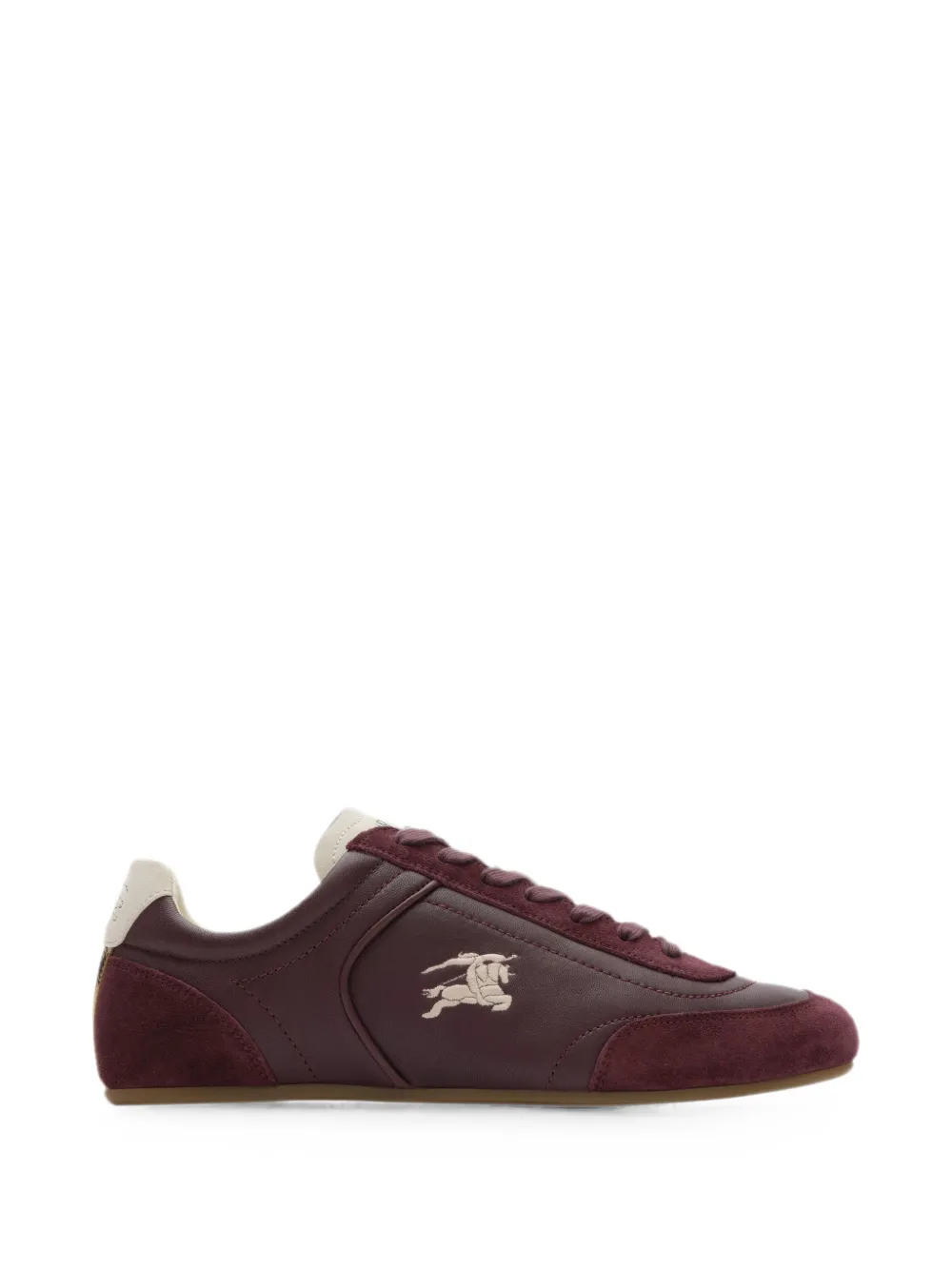 Burberry leather Knight Runner sneakers - Purple